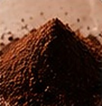 Café moído em monte