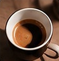 Xícara de café pronta